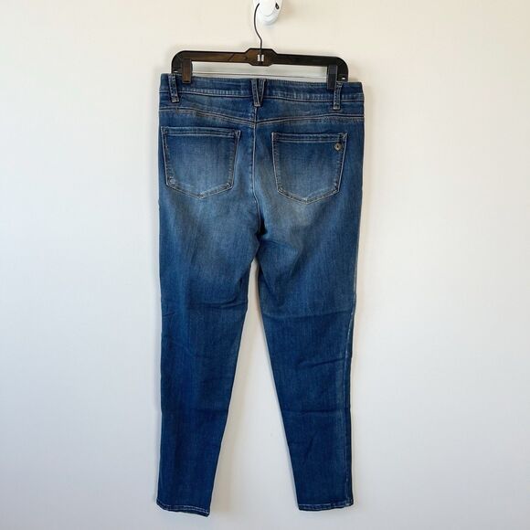 Democracy Jeans Women’s Ab Solution High Rise Ankle Blue Denim Size 12 NWT’s - Picture 5 of 14